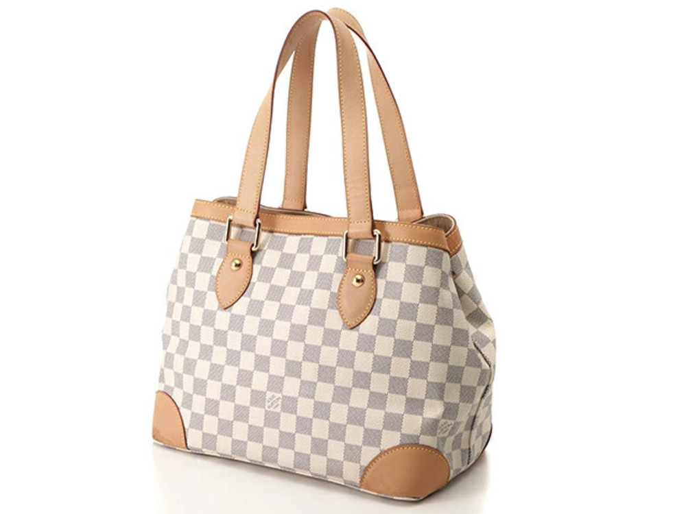 LOUIS VUITTON Hampstead Damier Azur White
